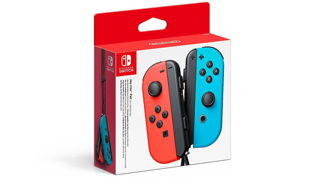 Nintendo Switch Joy-Con Pair Red/Blue + SNIPPERCLIPS - Pady